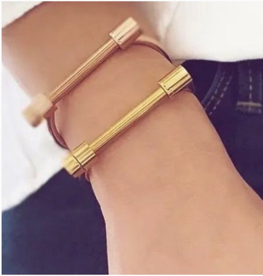 Horse Bit Lock Bracelet